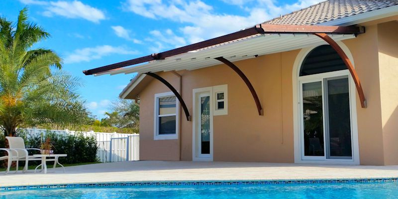 Arko Pergotenda Retractable Awning - Private Residence - Miami, FL Arko Pergotenda Retractable Awning - Private Residence - Miami, FL