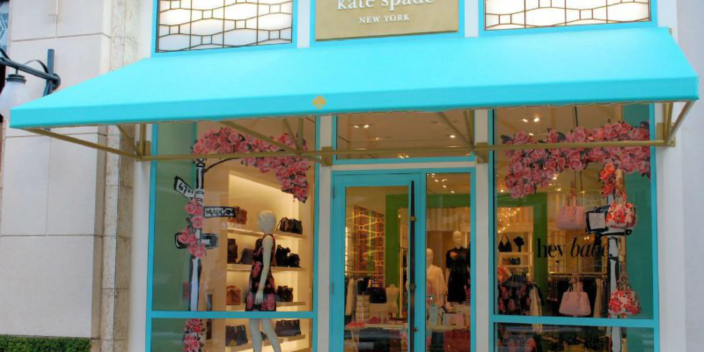 Awnings-Retail-for-Kate-Spade-the-Village-of-Merrick-Park-by-Miami-Awning Awnings - Retail for Kate Spade - the Village of Merrick Park