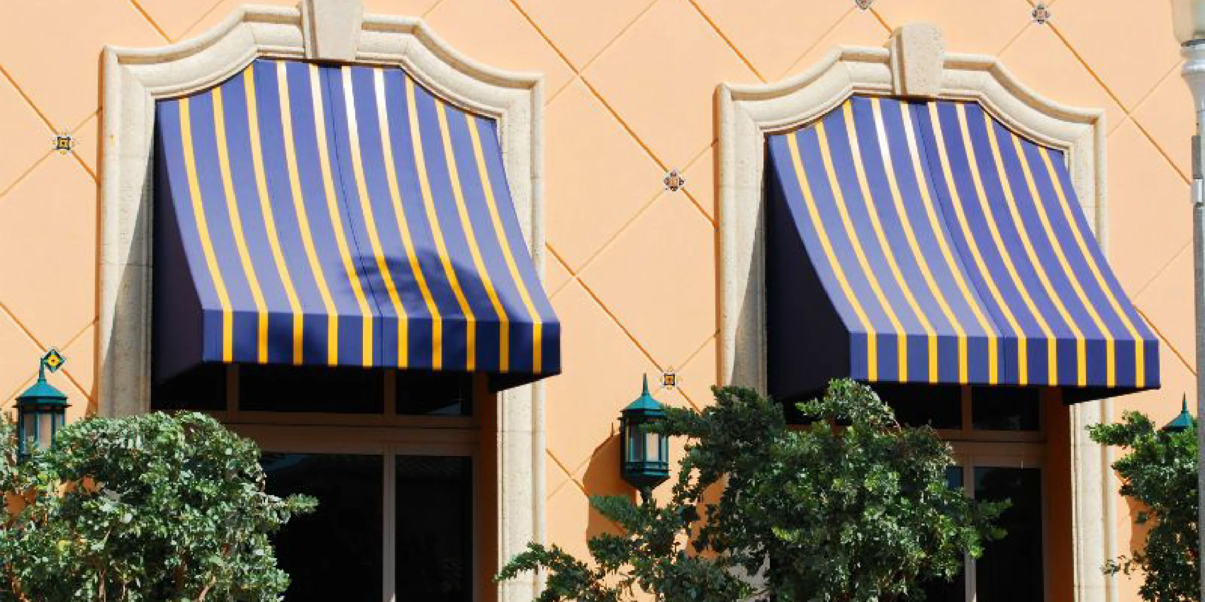 Awnings-commercial-custom-striped-Miami-Awning-Co-1 Commercial Awnings