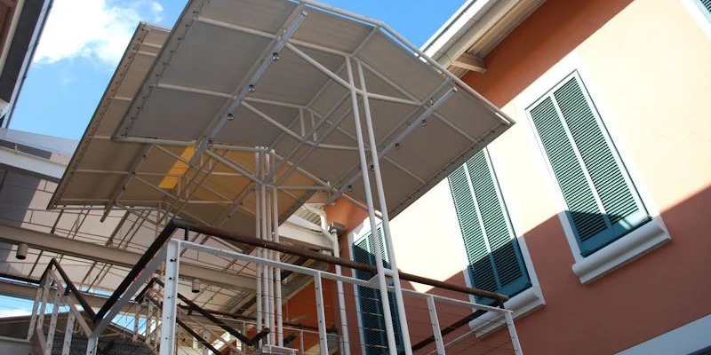 Staircase Canopies - Bayside Marketplace - Miami, FL