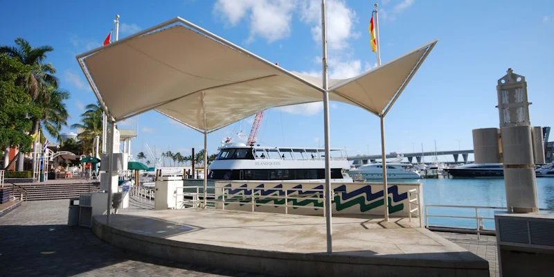 Custom Canopy - Bayside Stage