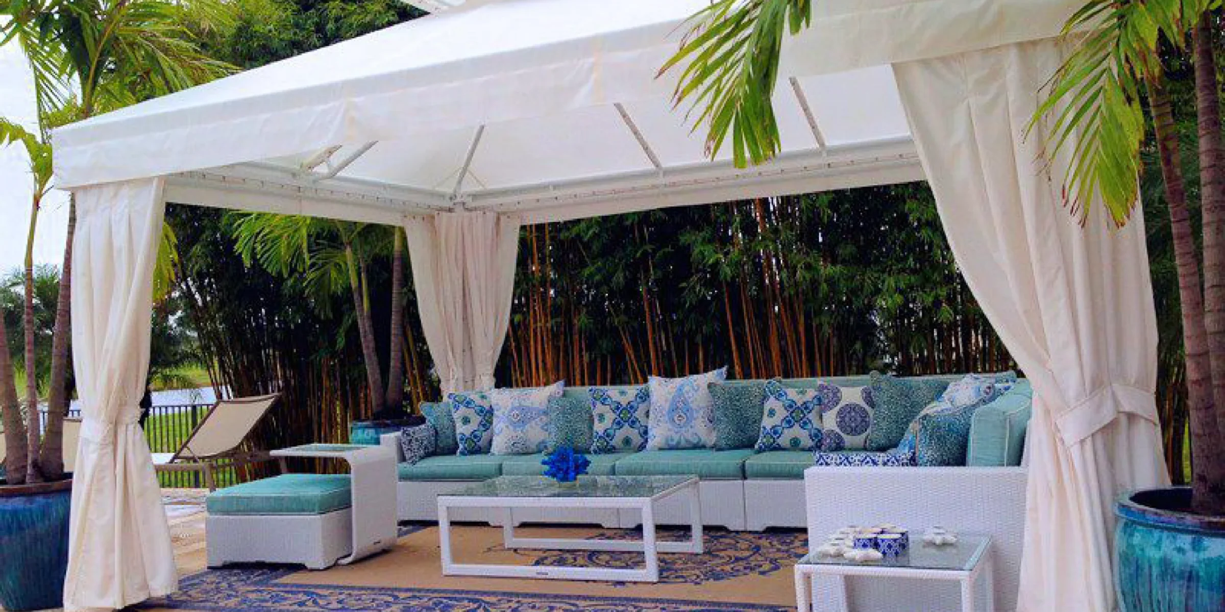 Custom Poolside Cabana - Private Residence