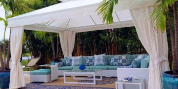 Custom Poolside Cabana - Private Residence