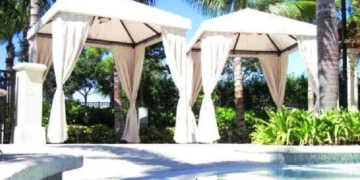 Poolside Resort Cabanas