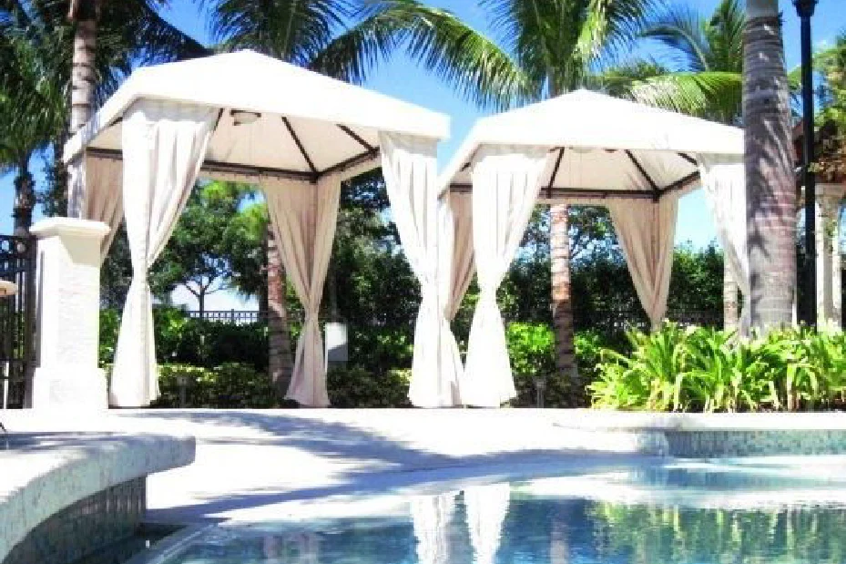 Poolside Resort Cabanas