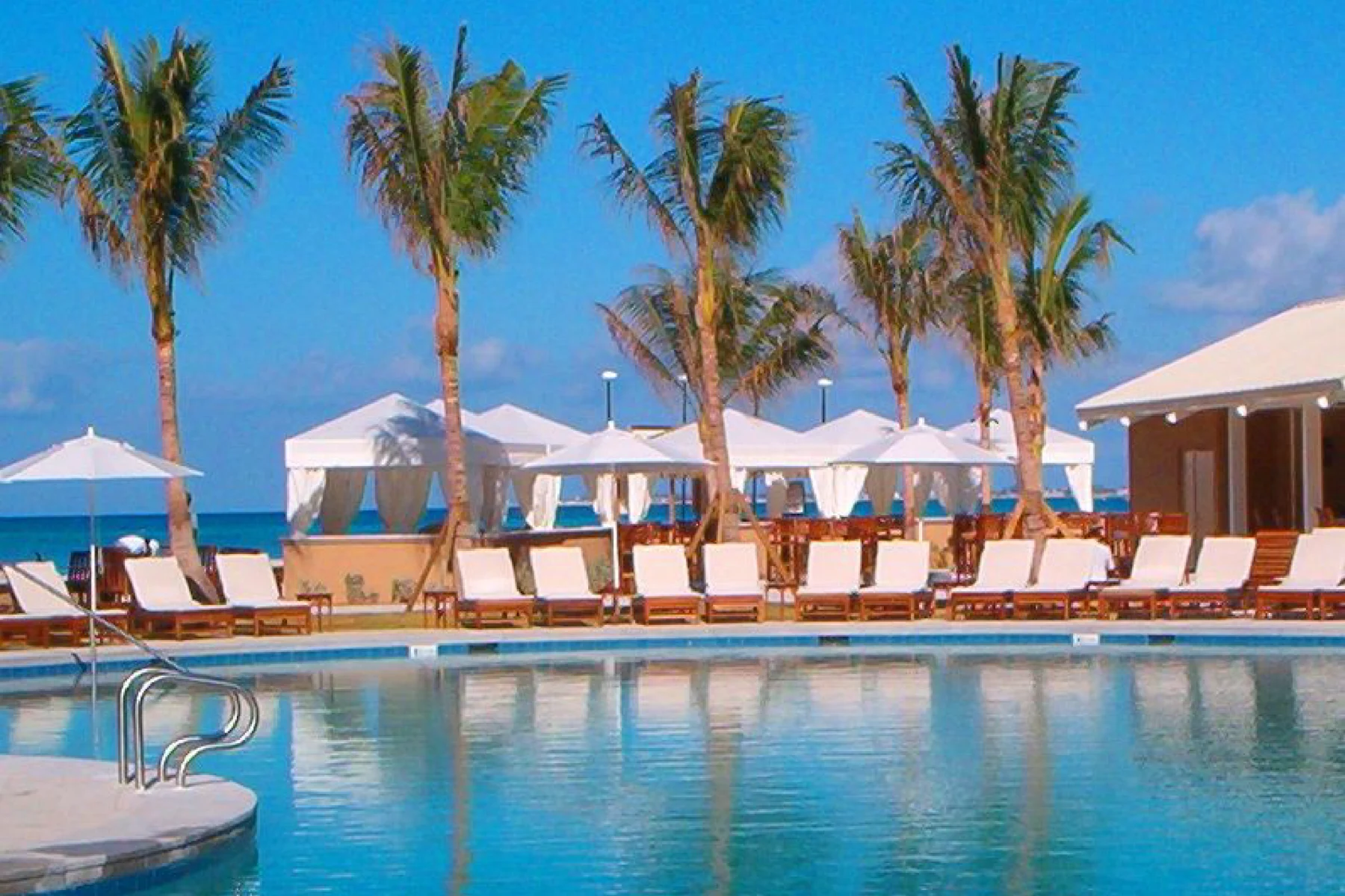 Poolside Resort Cabanas