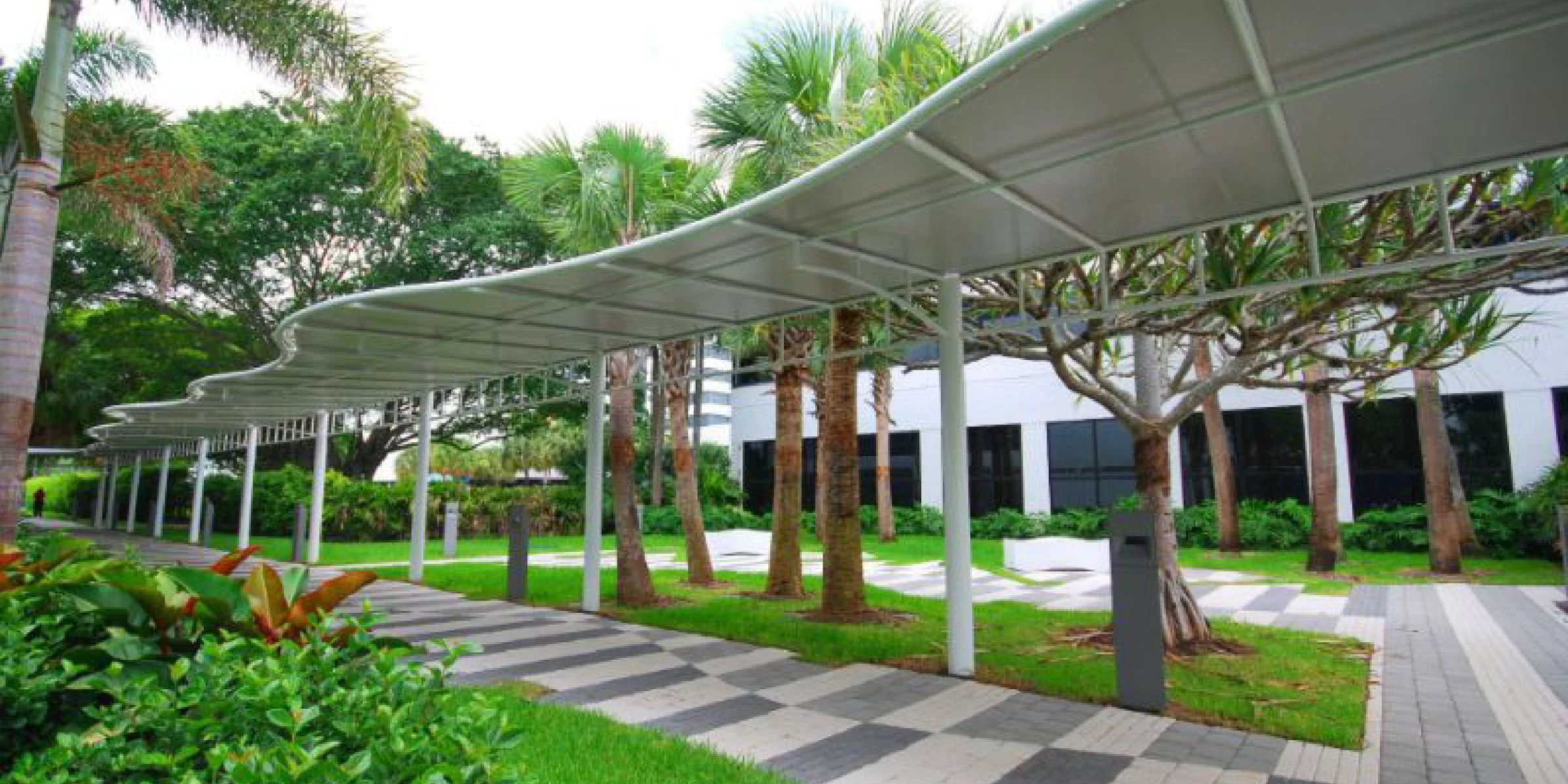 Commercial Walkway Canopy - Project Design Center of the Americas