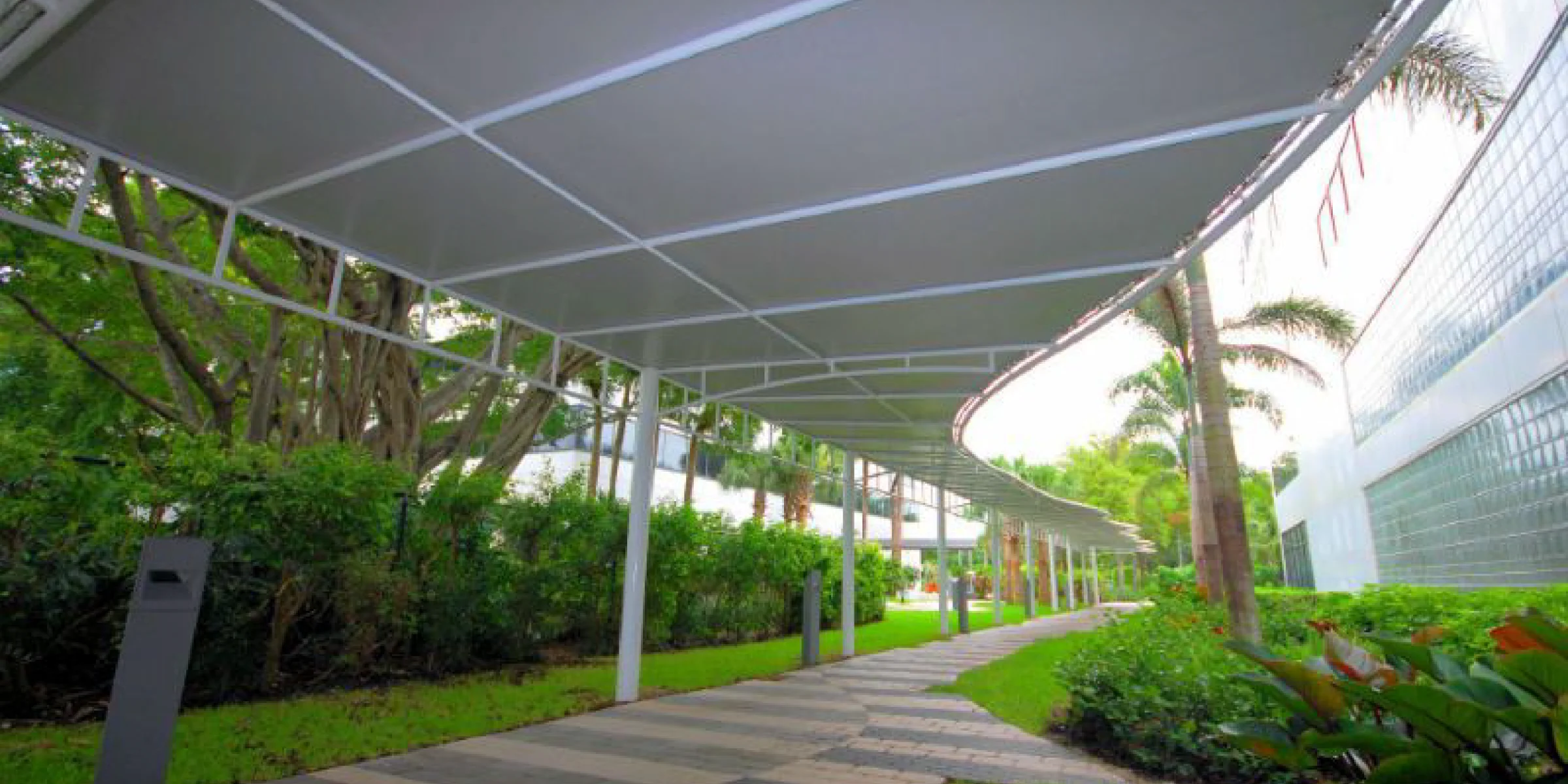 Commercial Walkway Canopy - Project Design Center of the Americas