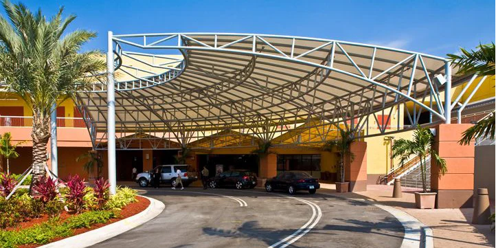 Dolphin Mall - Entrance Valet Canopy