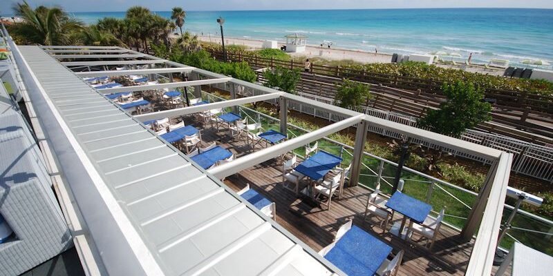 Retractable Corradi Canopy - Eden Roc - Miami Beach, FL