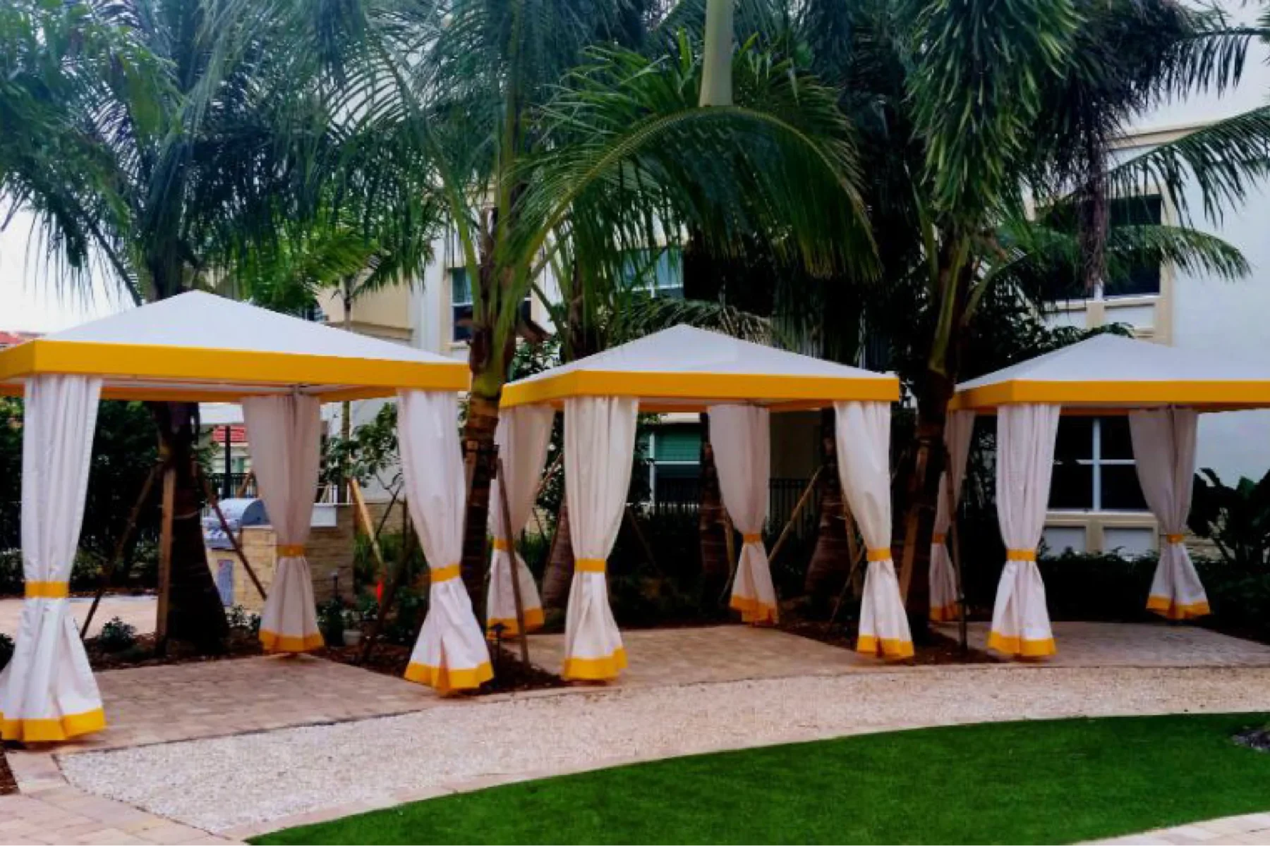 Poolside Resort Cabanas