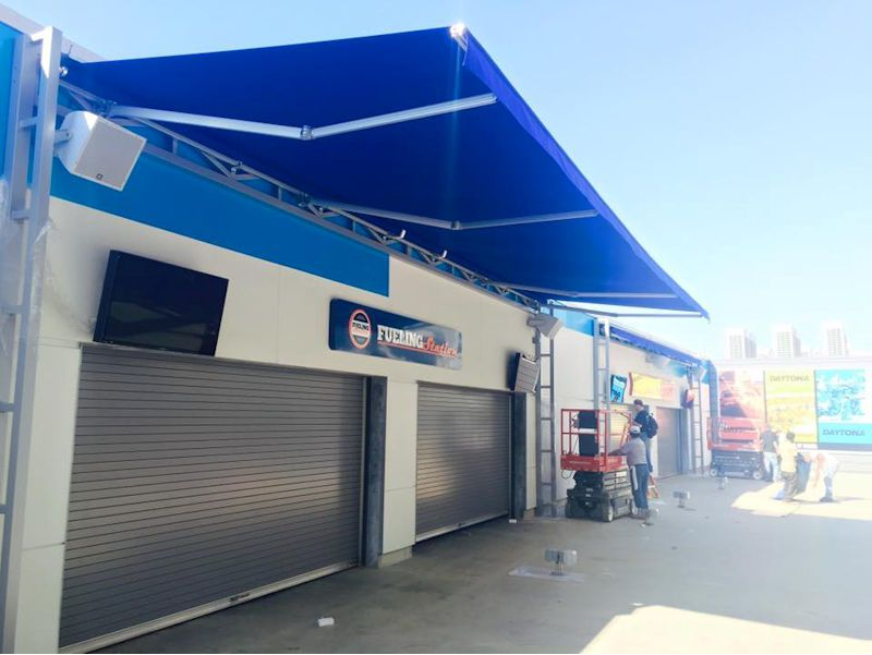Retractable Awning - Daytona Speedway - Daytona, FL