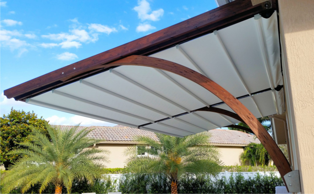 Retractable Canopy - Private Residence