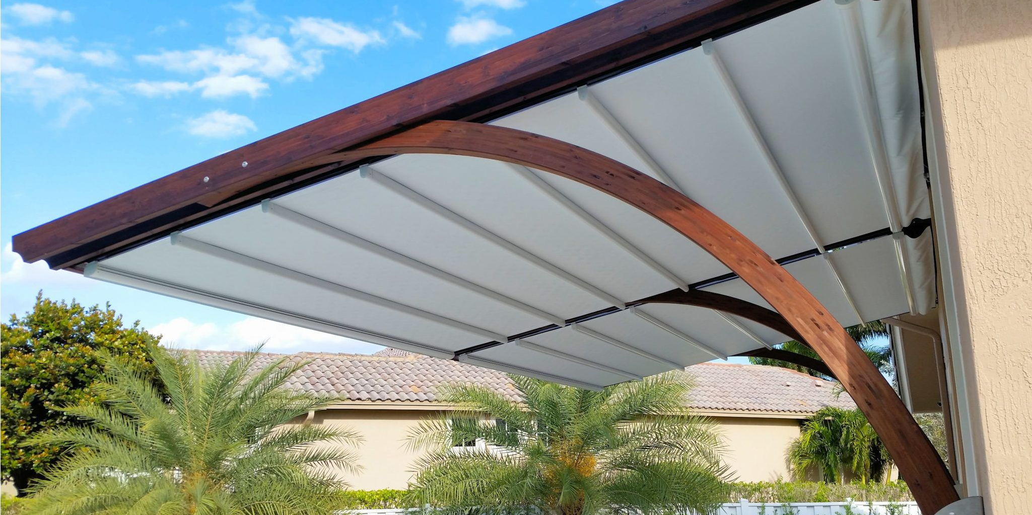 Retractable Canopy - Private Residence Retractable Canopy - Private Residence