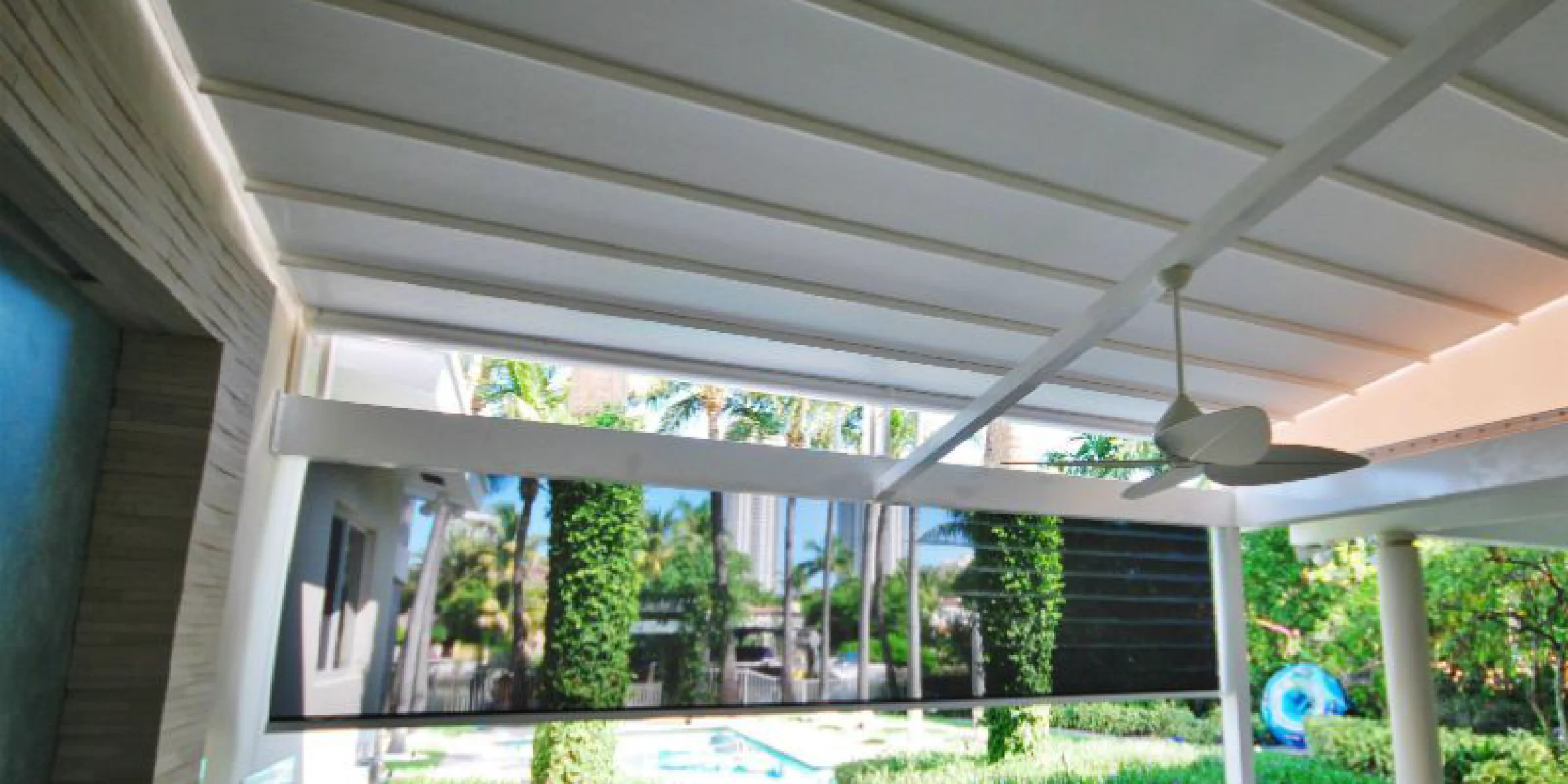 Retractable Canopy - Private Residence