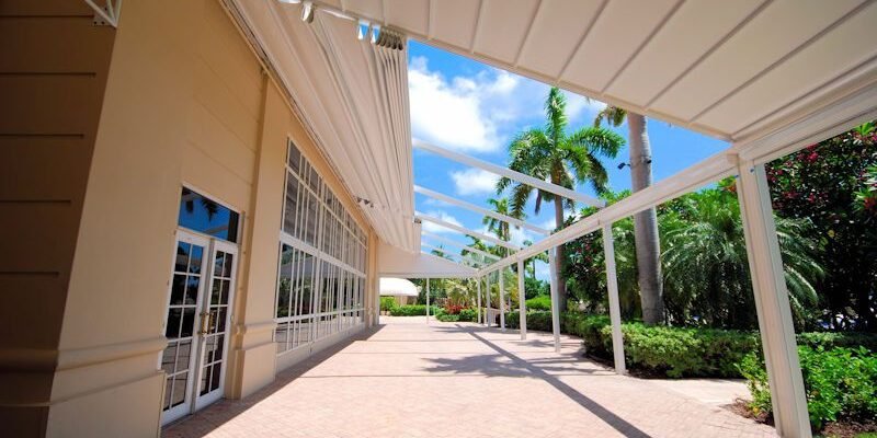 Retractable Patio Canopy - The Ritz Carlton - Key Biscayne, FL