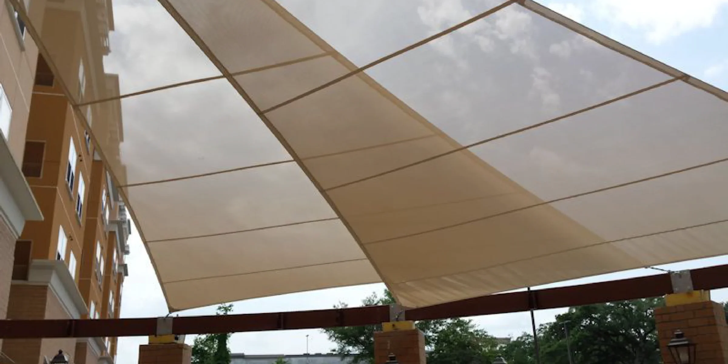 Shade-Sails-Miami-Awning Commercial Shadesails for Bayside Marketplace - Miami, FL