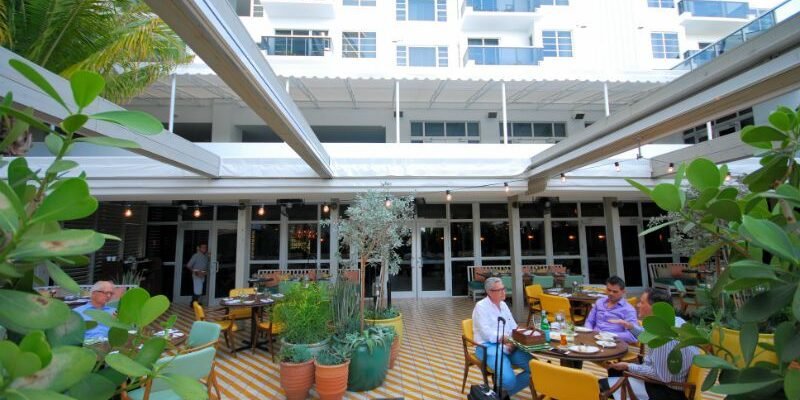 Retractable Canopy - The Confidante Hotel - Miami Beach, FL