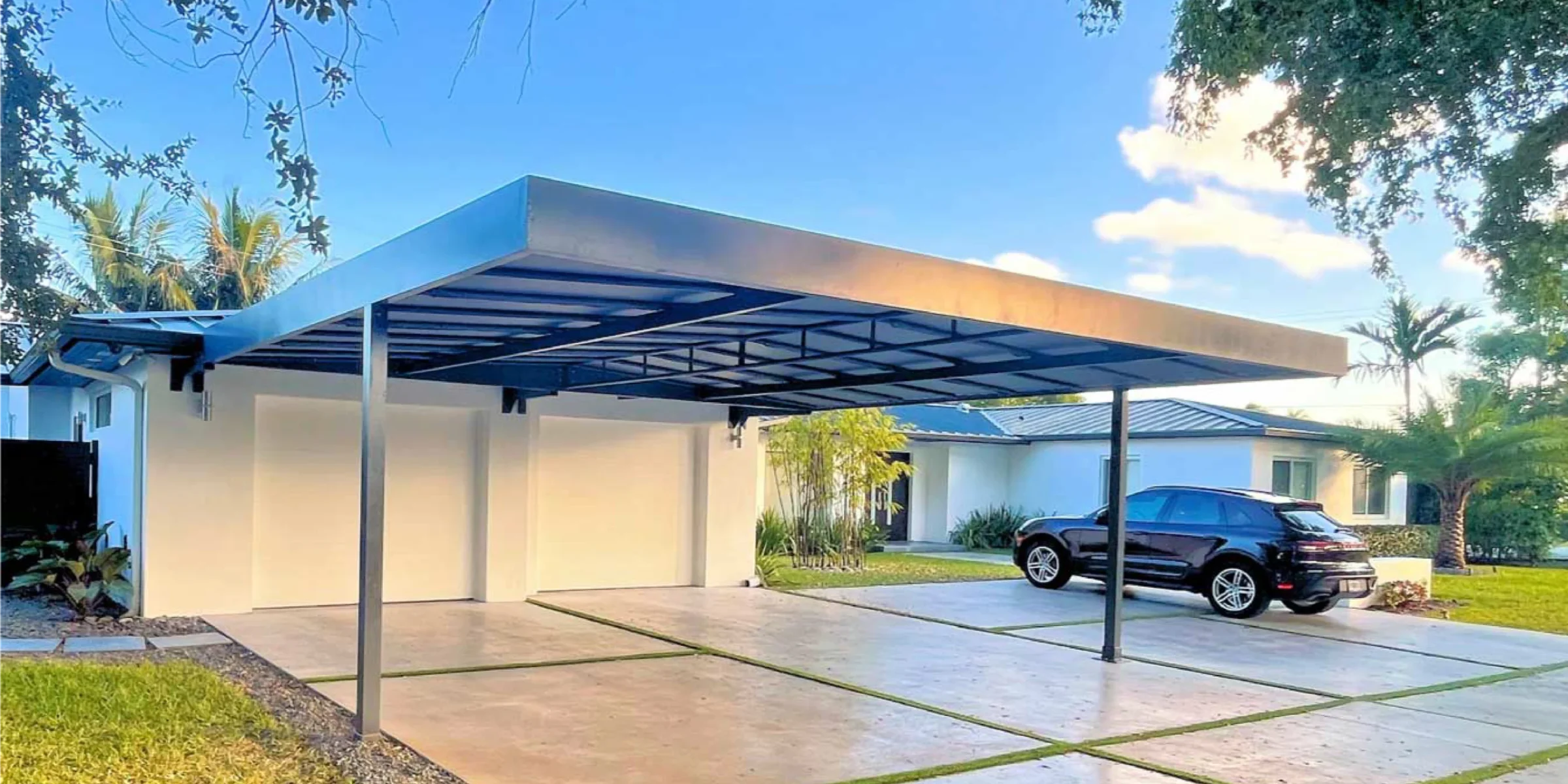 Large Architectural Modern Carport